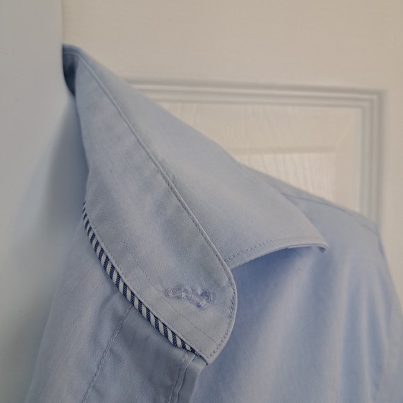 Haggar - Dress Shirt - EZ Button, Comfort Classic Fit - No Iron - EUC - 16/34-35 - Picture 10 of 10